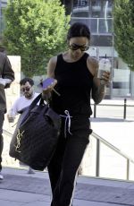 ROCHELLE HUMES Arrives on the Set of Ninja Warrior UK in Manchester 08/10/2022