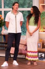 ROCHELLE HUMES at This Morning TV Show in London 08/04/2022