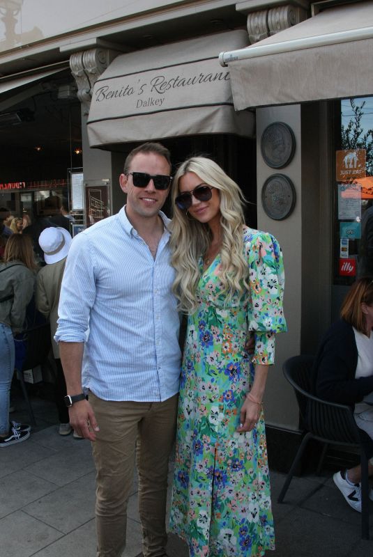 ROSANNA DAVISON and  Wes Quirke Out in Dalkey 08/27/2022