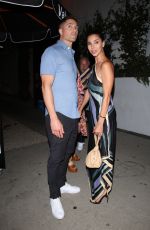 ROSELYN SANCHEZ and Eric Winter at Catch Steak in West Hollywood 08/07/2022