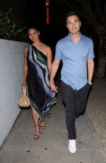 ROSELYN SANCHEZ and Eric Winter at Catch Steak in West Hollywood 08/07/2022