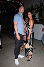 ROSELYN SANCHEZ and Eric Winter at Catch Steak in West Hollywood 08/07/2022