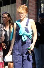 RUMER WILLIS at Alfred Coffee in Los Angeles 08/19/2022