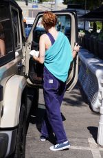 RUMER WILLIS at Alfred Coffee in Los Angeles 08/19/2022