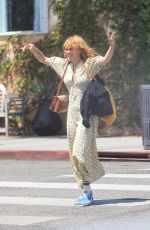 RUMER WILLIS Heading to Lunch in Beverly Hills 08/16/2022