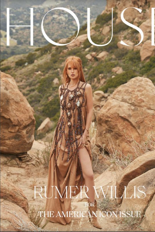 RUMER WILLIS in The House Magazine - The American Icon Issue 2022