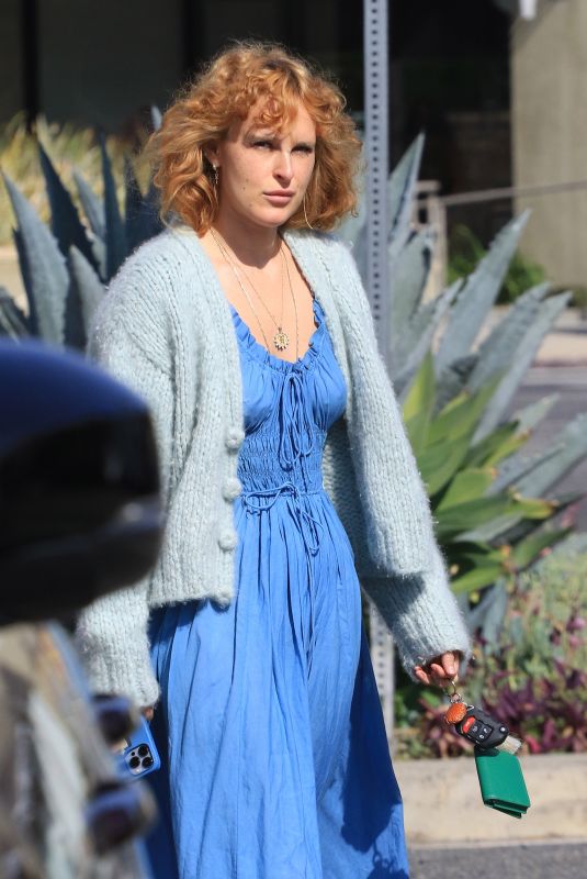 RUMER WILLIS Out and About in Los Angeles 08/04/2022