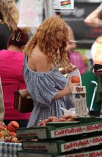 RUMER WILLIS Shopping at Farmer