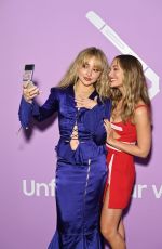 SABRINA CARPENTER at Samsung 2022 Galaxy Creators Lounge in New York 08/10/2022