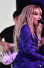 SABRINA CARPENTER at Samsung 2022 Galaxy Creators Lounge in New York 08/10/2022