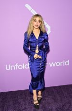 SABRINA CARPENTER at Samsung 2022 Galaxy Creators Lounge in New York 08/10/2022