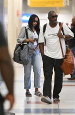 SABRINA ELBA Arrives at JFK Airport in New York 08/06/2022