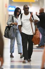 SABRINA ELBA Arrives at JFK Airport in New York 08/06/2022