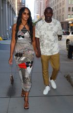SABRINA ELBA Out and About in New York 08/07/2022