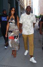 SABRINA ELBA Out and About in New York 08/07/2022