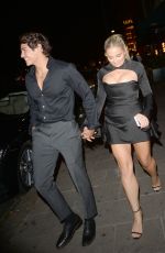 SAFFRON BARKER Leaves Amazonico Restaurant in London 08/18/2022