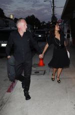 SALMA HAYEK and Francois-Henri Pinault Arrives at Giorgio Baldi in Santa Monica 08/24/2022