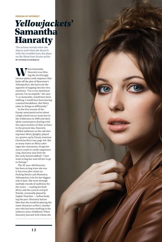SAMMI HANRATTY in The Hollywood Reporter, August 2022