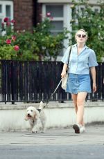 SAOIRSE RONAN and Jack Lowden Riding Bikes Out in London 07/31/2022