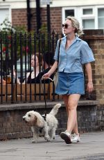 SAOIRSE RONAN and Jack Lowden Riding Bikes Out in London 07/31/2022