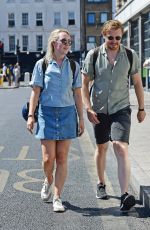 SAOIRSE RONAN and Jack Lowden Riding Bikes Out in London 07/31/2022