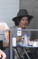 SARA GILBERT Out for Lunch with a Friend in Los Angeles 08/01/2022