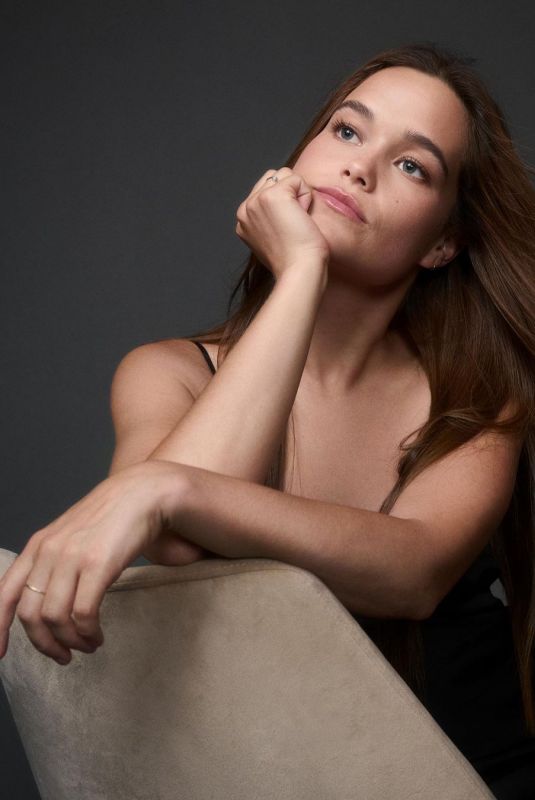 SARAH CATHERINE HOOK at a Photoshoot 08/23/2022