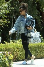 SARAH HYLAN Arrives at Her Acting Coach