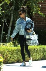 SARAH HYLAN Arrives at Her Acting Coach