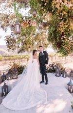 SARAH HYLAND - California Vineyard Wedding for Vogue, August 2022