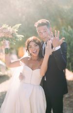 SARAH HYLAND - California Vineyard Wedding for Vogue, August 2022