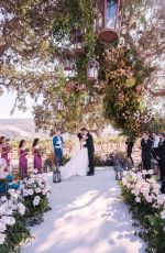 SARAH HYLAND - California Vineyard Wedding for Vogue, August 2022