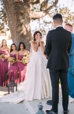 SARAH HYLAND - California Vineyard Wedding for Vogue, August 2022