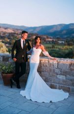 SARAH HYLAND - California Vineyard Wedding for Vogue, August 2022