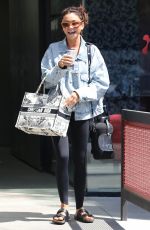 SARAH HYLAND Leaves a Gym in Los Angeles 08/17/2022