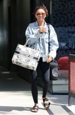 SARAH HYLAND Leaves a Gym in Los Angeles 08/17/2022