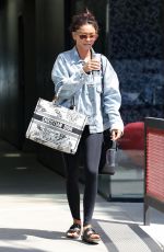 SARAH HYLAND Leaves a Gym in Los Angeles 08/17/2022