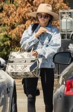 SARAH HYLAND Leawes Workout on a Hot Day in West Hollywood 08/15/2022