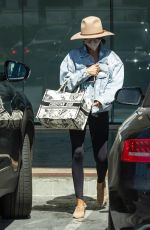 SARAH HYLAND Leawes Workout on a Hot Day in West Hollywood 08/15/2022