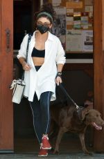 SARAH HYLAND Out and About in Los Angeles 08/04/2022