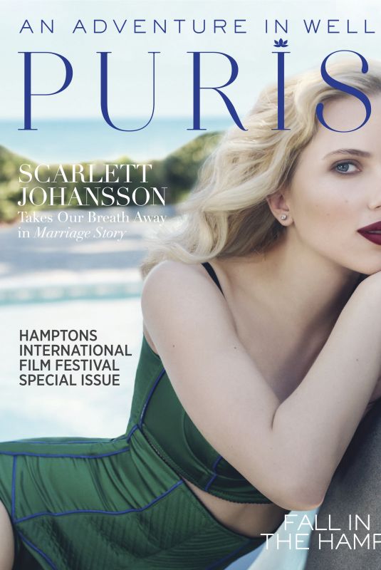 SCARLETT JOHANSSON in The Purist Magazine, Fall 2019