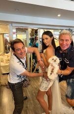SCHEANA SHAY Gets Fitted for Her Wedding Dress in Beverly Hills 07/27/2022
