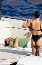 SELENA GOMEZ in Swimsuit at a Boat in Positano 08/02/2022