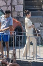 SELENA GOMEZ on Her Summer Holidays in Sorrento 08/06/2022