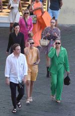 SELENA GOMEZ Out and About in Capri 08/04/2022