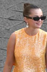 SELENA GOMEZ Out and About in Capri 08/04/2022
