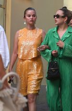 SELENA GOMEZ Out and About in Capri 08/04/2022