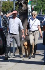 SELMA BLAIR Out with Friends in Los Angeles 08/21/2022