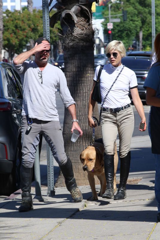 SELMA BLAIR Out with Friends in Los Angeles 08/21/2022