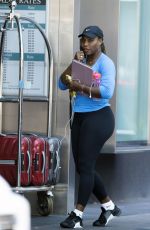 SERENA WILLIAMS Arrives Back to Her Hotel in Toronto 08/07/2022